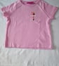 Ballerina, T-shirt, Age 18-24 months, hand embroidered - Image 2