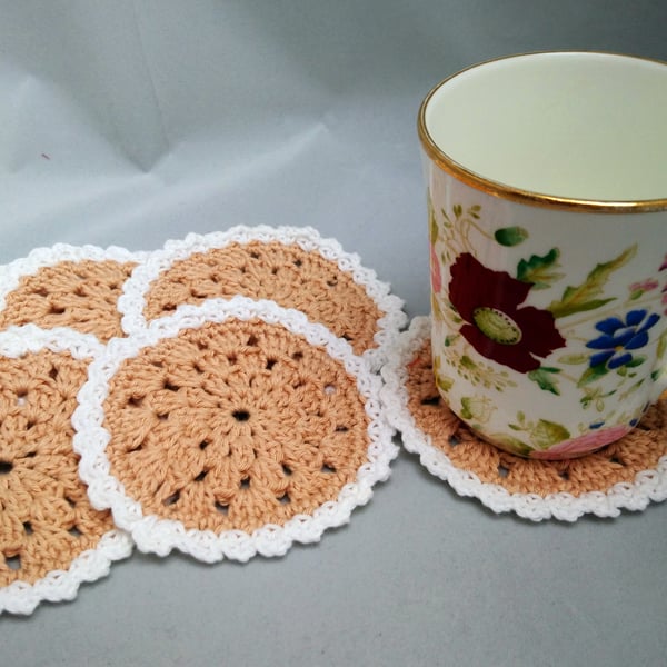 Coasters Crochet Set of 6