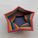 Twisted Star Rainbow 'Bits' Bowl