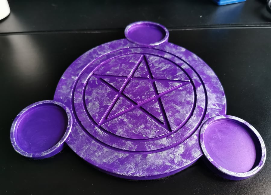 Pentagram Tealight Holder