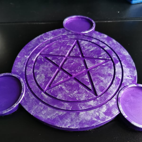 Pentagram Tealight Holder