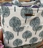 Black Tree Drawstring Insulated Lunch Bag - Image 2