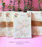 Wild Rose A5 Notepad - Botanical Writing Pad - Hedgerow Stationery Gift