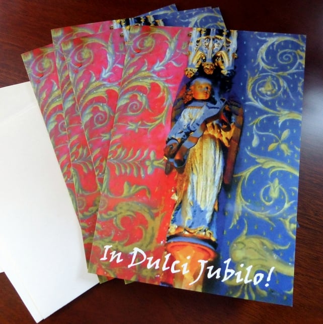 Bright Angel - Pack of Five Christmas Cards