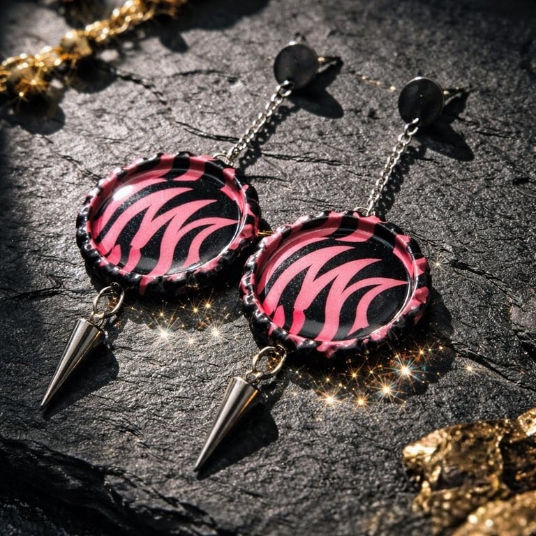 Bottlecap Earrings