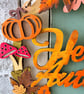 Hello Autumn - Wooden Wreath  - Image 2