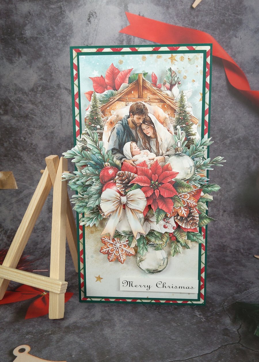 Handmade Christmas Card (71) 