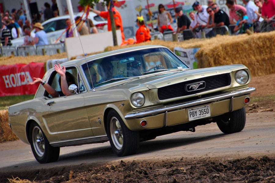 Ford Mustang Sports Car Photograph Print