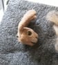Needle Felted Hare Brooch  - Image 6