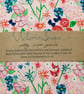 Butterflies and blooms- Hand bound notebook - Image 3