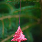 Small Christmas Red Tree - Decorations