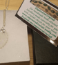 Unisex quartz angel wing necklace - Image 5