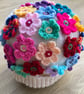 Crochet Spring Flowers All The Way With This Childs Hat (R420) - Image 1