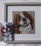 Custom made Needle felted Pet Portrait