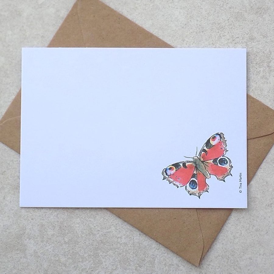 S A L E   Peacock Butterfly Postcards (pack of 6)