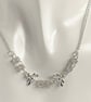 Sterling Silver Chainmaille Bee Necklace - Last One Available  - Image 6