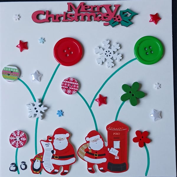 Handmade christmas card 