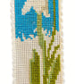 Snowdrop Counted Cross Stitch Bookmark Kit - Image 2