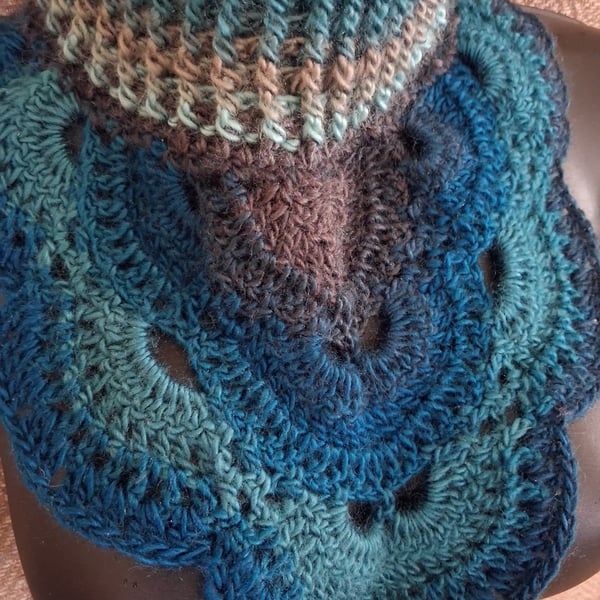 Neck warmer handmade crocheted