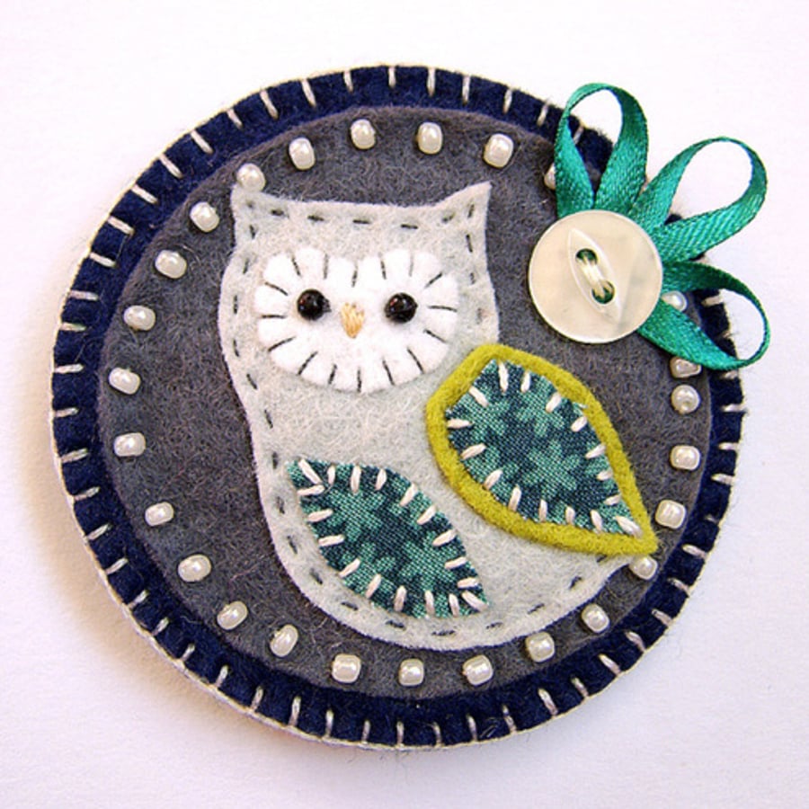 Little Owl Brooch