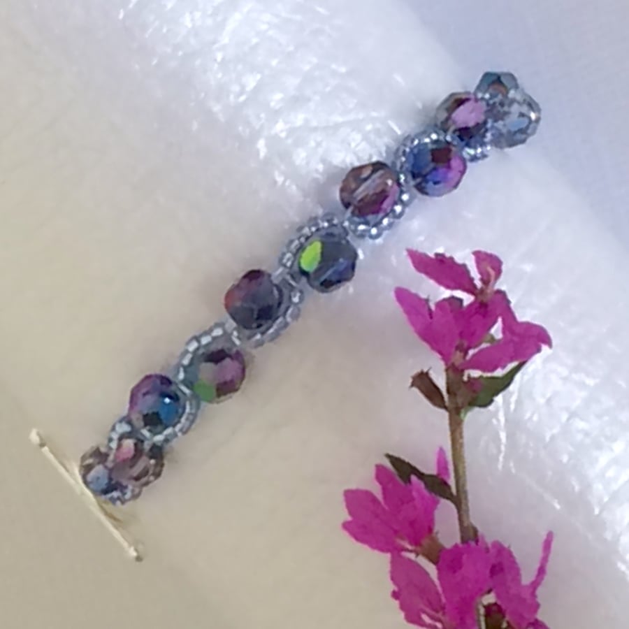 Magic Blue Crystal Bracelet 