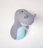 BRACHIOSAURUS - Felt Dinosaur Faux Taxidermy - Wall Mounted Animal Head - Image 5