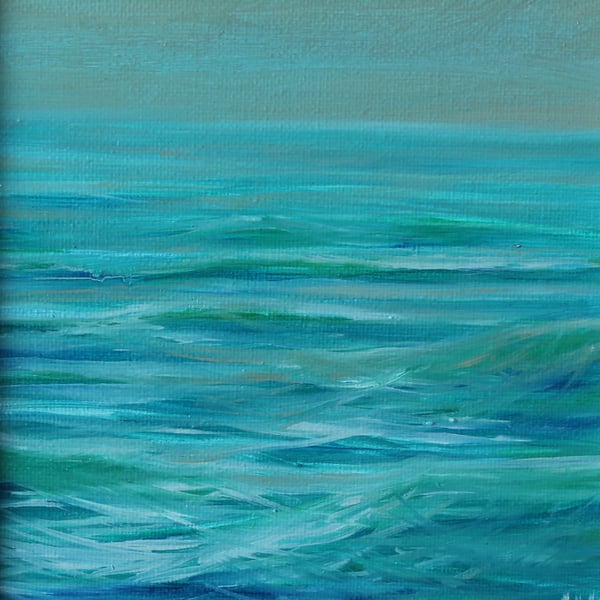 Morning Sea no. 2 - original oil seascape