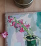 Spring pink  flower still life  - Image 5