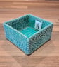Small tray for small desk items - multi-tone green mix pattern - Image 1