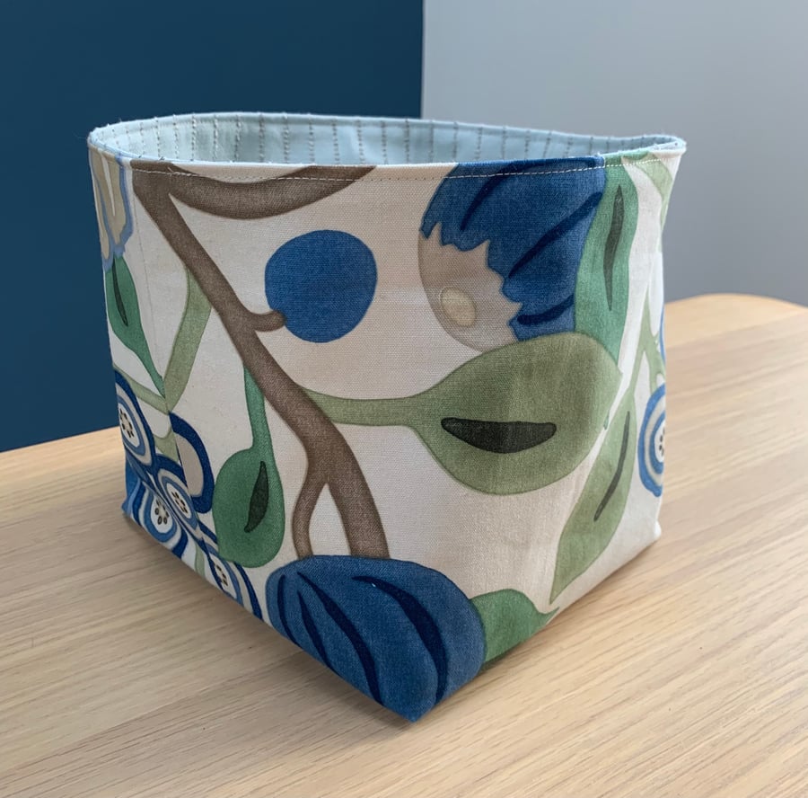 Tree Poppy Large fabric basket