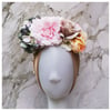 Floral Swim Turban, Swim Hat, Flower Hat 