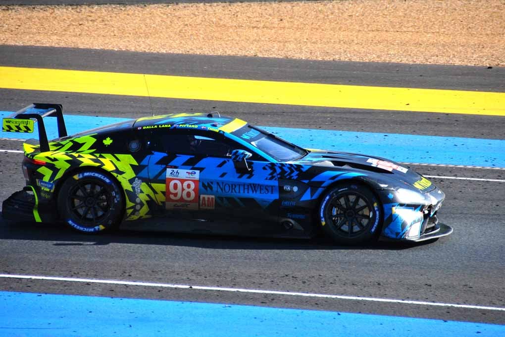 Aston Martin Vantage AMR 24 Hours of Le Mans 2022 18"x12" Print