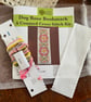 Dog Rose Counted Cross Stitch Bookmark Kit - Image 4