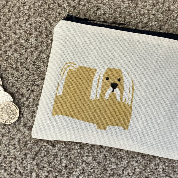Dogs Coin Purse, Handmade in the UK