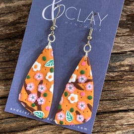 Spring Blossom Hook Earrings