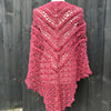 Forest Brae Wood Wool Rich triangle lace shawl
