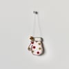 'Christmas Mitten' - Handmade Decoration