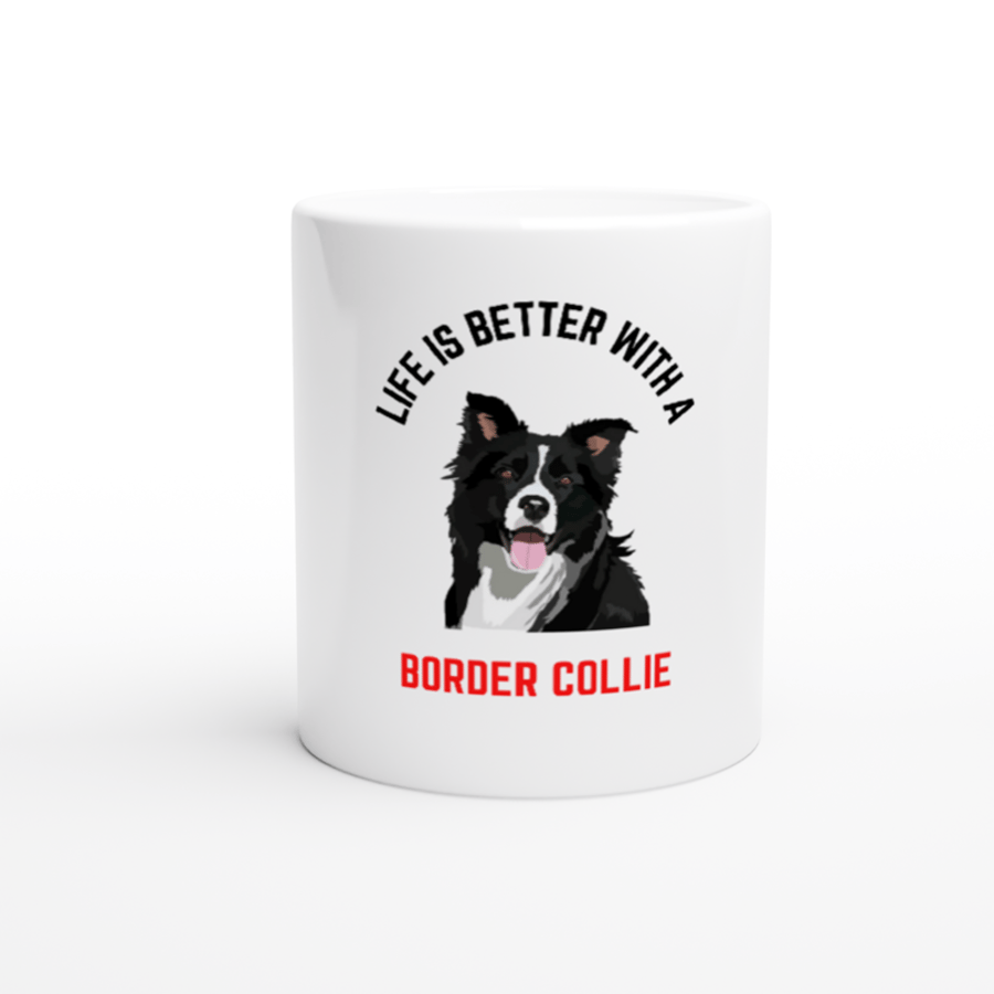 Border Collie Dog Mug with Gift box