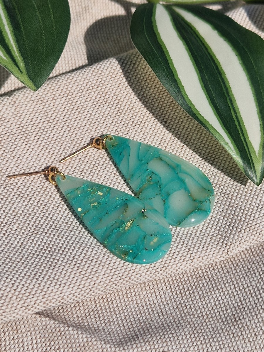 Polymer Clay Earrings: Pretty Pastels