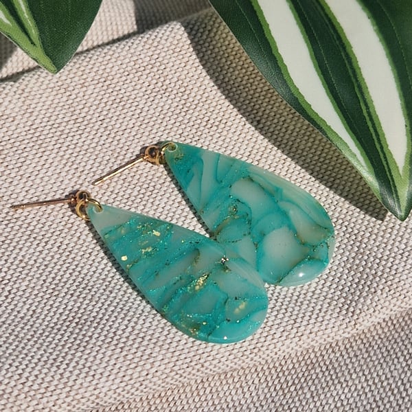 Polymer Clay Earrings: Pretty Pastels