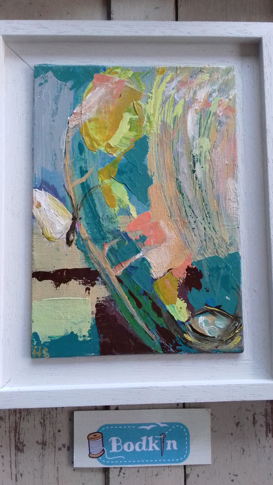 Small abstract Moden painting 