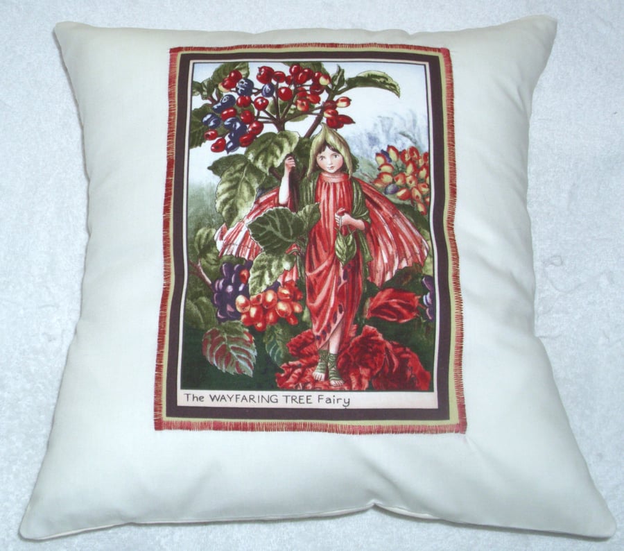 The Wayfaring Tree Fairy cushion