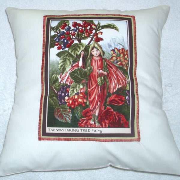 The Wayfaring Tree Fairy cushion