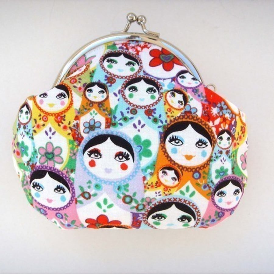 ONE DAY SALE Russian Doll Purse