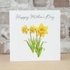 Mother's Day Card Daffodils