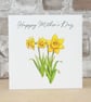 Mother's Day Card Daffodils - Image 1
