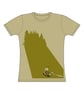 Subversive mens medium slim fit jersey T-shirt - The Trees are Silent - Image 2