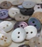 100 Medium Mixed Shell or Shell-type Buttons - Image 2