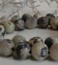 Serpentine  & Agate Sterling Silver Necklace - Image 4