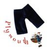 Reserved for Lesley - Navy Corduroy Trousers 